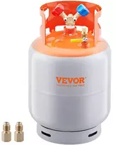 Šaldymo agento talpa 50 lb, su Y vožtuvu, 400 PSI, freono surinkimo balionas, utilizavimo cilindras, šaldymo agento regeneravimo balionas