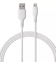 Qualo QRC-AL-00 Recycling Cable USB-A - Lightning 1.5m / 12W / baltas