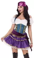 Leg Avenue Europe Tarrot Card Gundytojos kostiumas