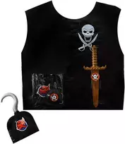 Rappa Vaikų kostiumas - piratų liemenė