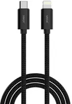 Sinox PRO USB C į Lightning magnetinis laidas. 1 m. Juodas.