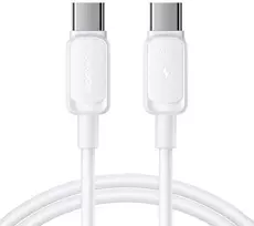Kabelis Joyroom S-A14 USB-C – USB-C 60W 1,2m – baltos spalvos