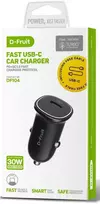 D-Fruit automobilinis įkroviklis 30W USB-C + USB-C laidas DF104