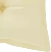 Sodo suoliukas su pagalvėle, 120cm, bambukas (41504+314946)