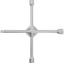 Yato Toya Sa Poland Raktas ratams kryžminis – tvirtas, grūdinto plieno – 17/19/21 mm ir 1/2" (YT-08004)