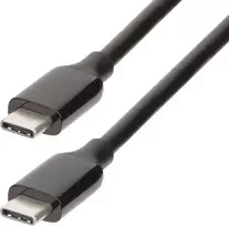 USB kabelis USB-C - USB-C, juodas (UCC-3M-10G-USB-CABLE)