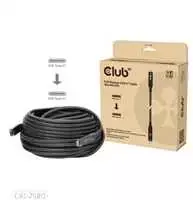 Kabelis USB Club 3D USB-C - USB-C 15 m Juodas (CAC-2580)