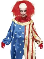 Fiesta Patriotinio klouno kostiumas