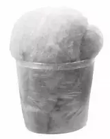 RAINBOW Vilna vėlimui 500g, spalva 366