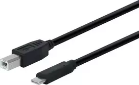 Fuj:tech USB-C - USB-B laidas, 1m