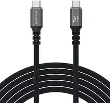 Wozinsky WPS-UY415S USB-C USB4 Cable 40Gb/s 240W 1.5m 4K - Juodas