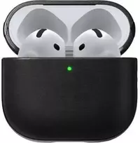 Nomad modernus odinis dėklas, juodas – „Airpods 4“