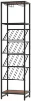 Promotions Vyno stovas, 45x35x171 cm, Juodai rudas