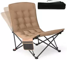 Promotions Sulankstomas stovyklavimo kėdė, 67x90-110x73 cm, chaki
