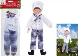 ELV Elfo virėjo apranga su skrybėle