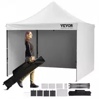 Vevor Išskleidžiama pavėsinės palapinė 304x304cm su sienelėmis