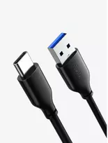 Cabletime CT-C160-U33-CMAMN-B2, 2 m, USB C, USB A, USB 3.2 Gen 1 (3.1 Gen 1), 5Gbit/s, Juoda