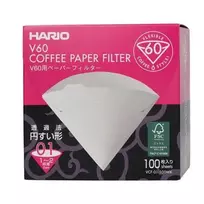 Hario - Balto popieriaus filtrai - V60-01 - 100 vnt