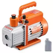 Vevor 5 CFM vienpakopis rotacinis vakuuminis siurblys