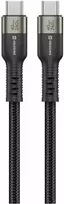 „Swissten TB3“ ir „TB4“ / USB 4.0 / 8K@60Hz / 40Gb/s / 240 W USB-C duomenų ir vaizdo kabelis 1,5 m