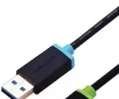 USB kabelis, „Cabletime“, USB-A į USB-C, 1 m