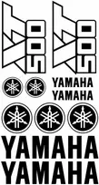 Yamaha XT 500 lipdukų rinkinys