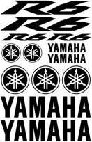 Yamaha R6 lipdukų rinkinys