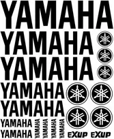 Yamaha motociklo lipdukų rinkinys
