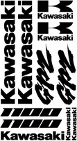 Kawasaki GPZ 1100 lipdukų rinkinys