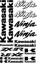 Kawasaki Ninja ZX-9R lipdukų rinkinys