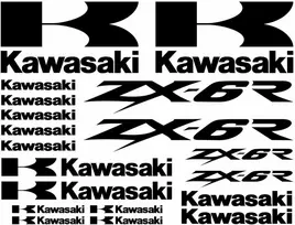 Kawasaki ZX-6R lipdukų rinkinys