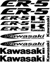 Kawasaki ER-5 lipdukų rinkinys