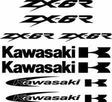 Kawasaki ZX-6R lipdukų rinkinys
