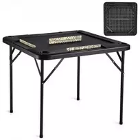 Vevor Keturkampis Mahjong stalas su laikikliais
