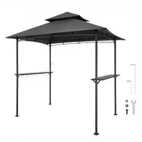 Vevor Lauko kepsninės pavėsinė 2,43 x 1,5 m