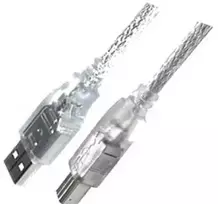 Mercodan USB A/B 1,8 m, 1,8 m, USB A, USB B, USB 2.0, permatomas