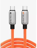 Cabletime CT-CM240-ZS02, 2 m, USB C, USB C, 480Gbit/s, Oranžinis