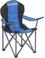 Songmics Kempingo kėdė, 92x57x104 cm, mėlyna