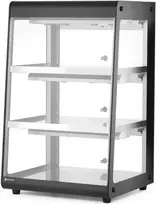 Hendi Reguliuojama šildoma vitrina, 3 lygiai, 50–70 °C, 500 W