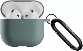 Native Union Active dėklas silikonowe etui ochronne na AirPods 4 slate žalias