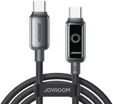 Kabelis Joyroom S-A55 StarFlight 100W USB-C – USB-C 1,2m – juodos spalvos