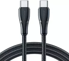 Kabelis Joyroom S-A11 Surpass 60W USB-C – USB-C 0,25m – juodos spalvos