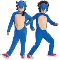Vaikiškas karnavalo kostiumas „Sonic the Hedgehog 3“ 109–126 cm, 4–6 metų vaikams