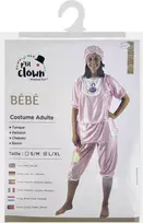 Mažo vaiko kostiumas suaugusiam rožinis L/XL