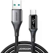 Joyroom S-A60 StarTalk 3A USB-A - USB-C kabelis 1.2m - juodas