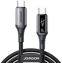 Joyroom S-A60 StarTalk 100W USB-C - USB-C kabelis 1.2m - Juodas
