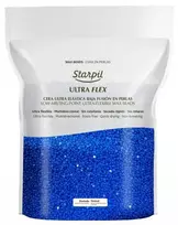 Blue Depiliacinis vaškas granulėmis UltraFlex Mėlyna 1kg