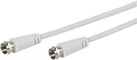 Vivanco cable SAT F 10m, baltas