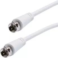 Vivanco cable SAT F 5m, baltas
