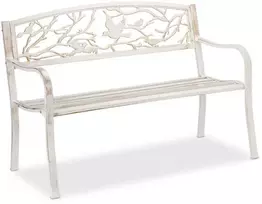 Relaxdays Sodo suoliukas su paukščiais